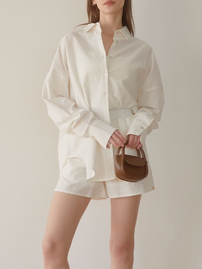 Linen cut shirt SETUP